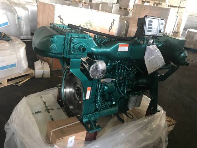 sinotruck boat engine WD415 120hp Ricardo safe trade assurance marine engine with gearbox