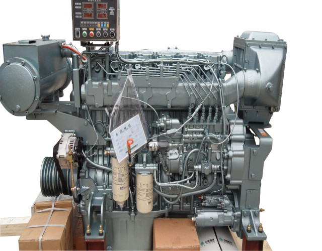 D1242 steyr Motor marino con caja 430hp moteur ship three years quality marine engine