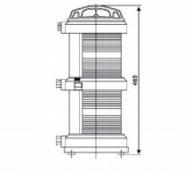 CXH3-101P Double-deck masthead light