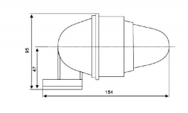 CXH12 signal light for boat