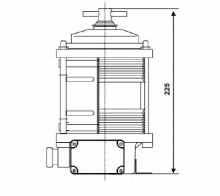 CXH4-2C marine signal lights single deck stern light