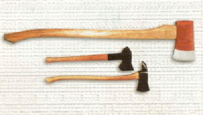 Fire Axe/Axe With Short Rubber Handle