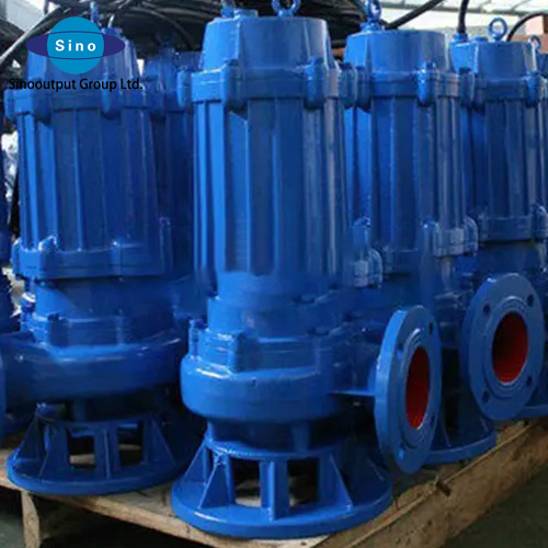 Sinooutput Efficient Submersible Sewage Pump No Blockage