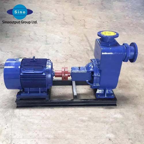 Horizontal clean water self-priming centrifugal pump for Light industry, paper making, food, chemical industry etc.