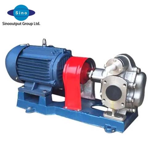 High temperature high pressure stainless steel gear oil pump for heavy oil diesel oil etc.