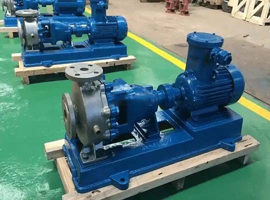 Brand new horizontal stainless steel corrosion resistant chemical centrifugal pump