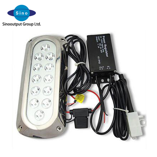 High grade stainless steel 36W cree LED underwater marine light for boat