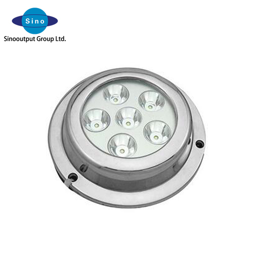 High grade stainless steel 316 housing 18W LED under water marine light waterproof Level IP68 light