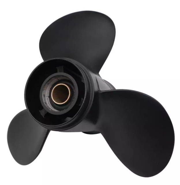 Sinooutput aluminum 3 blades marine propeller for Suzuki good quality small boat propeller