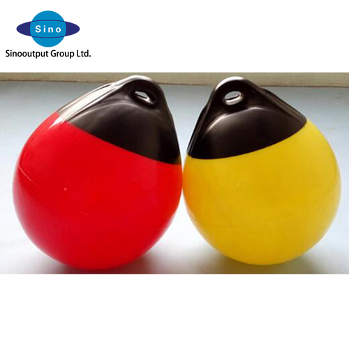 Marine A type Inflatable PVC buoy for boat marine inflatable pvc fenders for sale