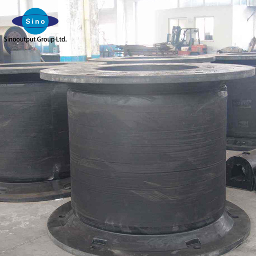 Cell rubber fender made-in-China rubber extruder fender jetty rubber fender