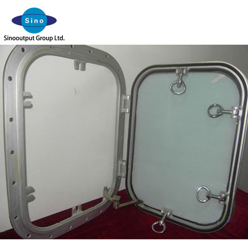 Marine fireproof rectangular window for boat ship customizable