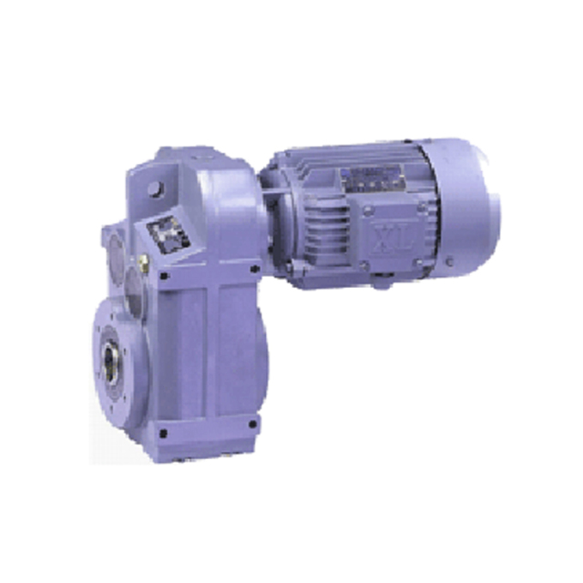 Parallel-shaft helical geared motor speed reducer gearbox high-quality low-carbon alloy steel high efficiency