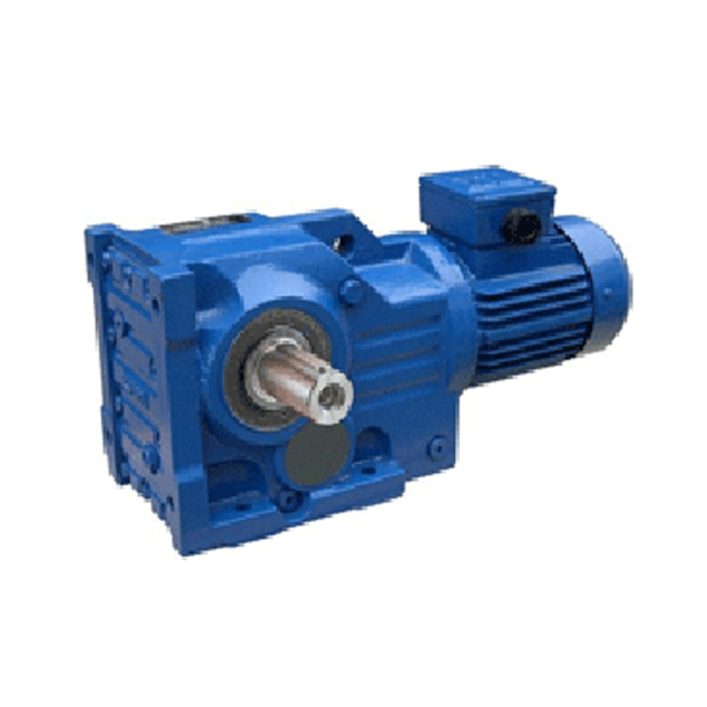 Sinooutput right-angel helical-bevel geared motor speed reducer best China bearings used on products high quality