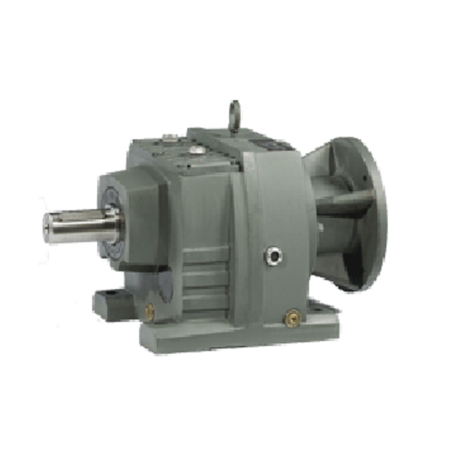 Coaxial helical geared motor speed reducer gearbox for sale foot-mounted flange-mounted low noise