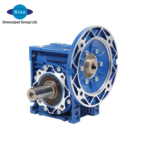 Worm gearbox hollow shaft/solid shaft output speed reducer high efficiency low noise