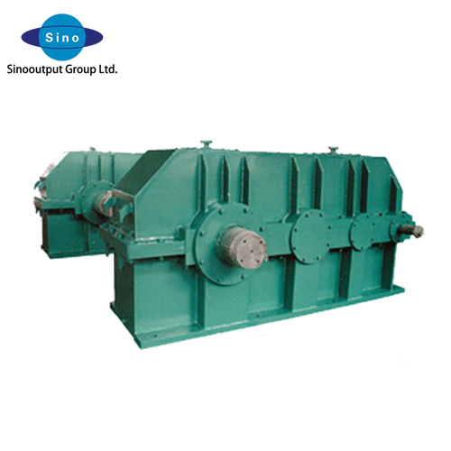 Crane gearbox with ratchet-pawl mechanism large transmission ratio high bearing capacity crane gearbox gear speed reducer