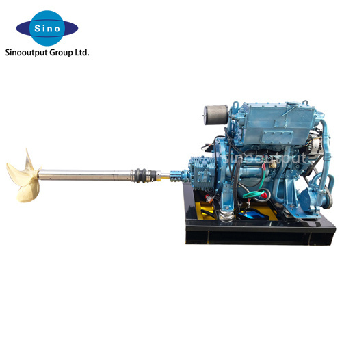 Sinooutput new boat engine SINO-ME23 marine propulsion system 23kw marine diesel engine with gearbox sternshaft propeller