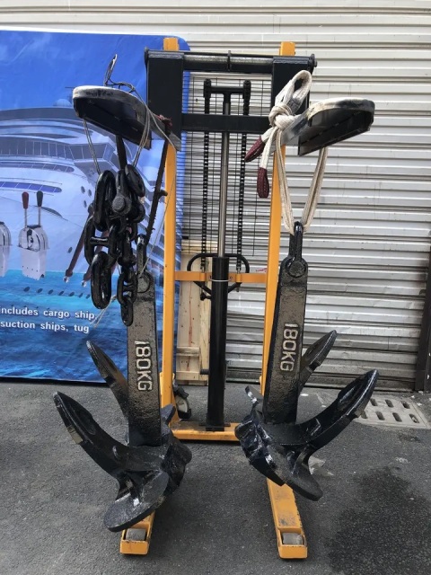 Good quality marine anchor chain cast iron kentle shackle end shackle swivel chain