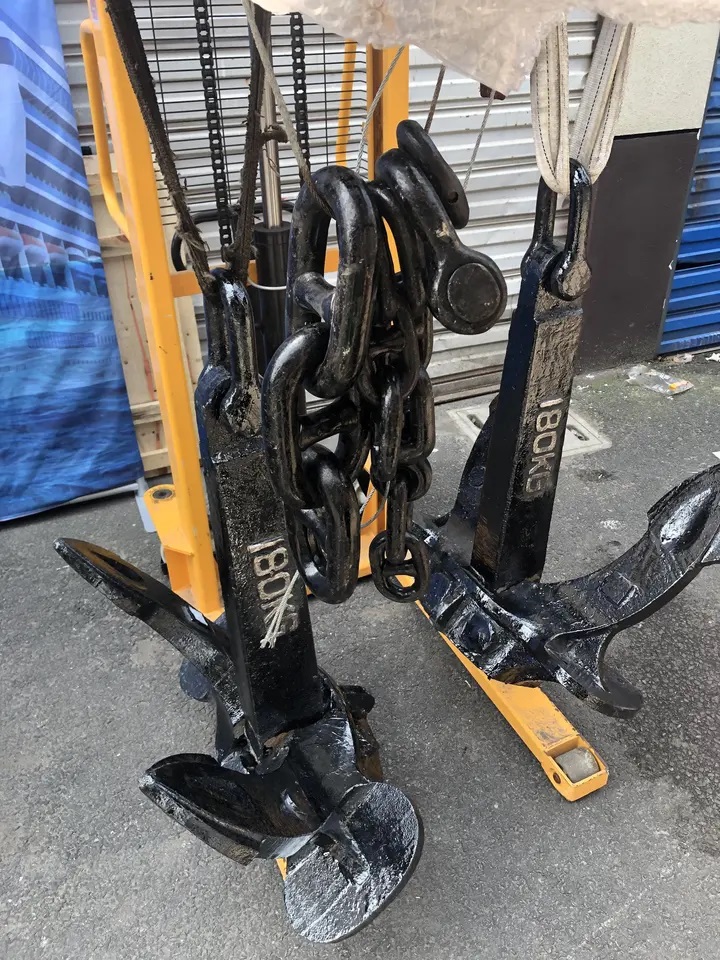 Good quality marine anchor chain cast iron kentle shackle