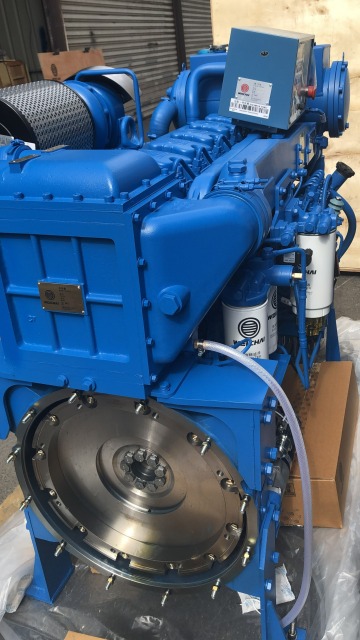 Genuine Weichai marine diesel engine WD12 375HP 2100RPM