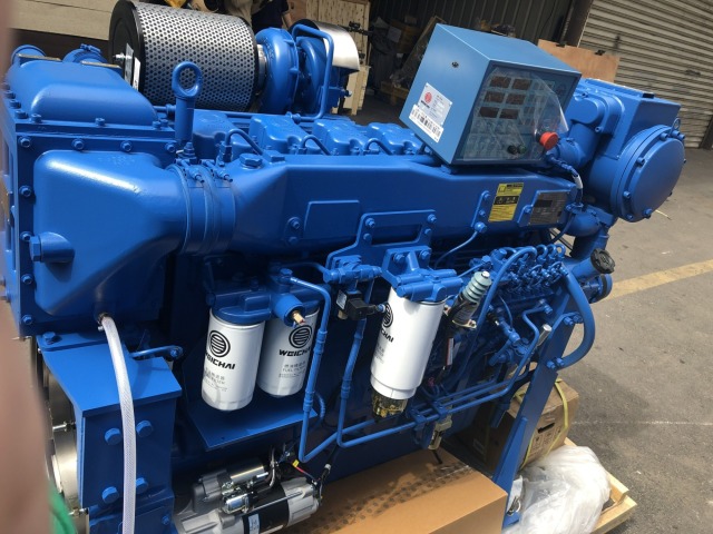 Genuine Weichai marine diesel engine WD12 375HP 2100RPM