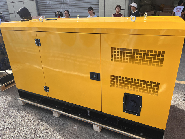 Silent type series for marine diesel generator set with power 20KW-415KW and with low noise