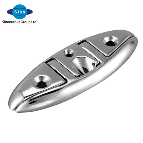 6 inch Marine boat Stainless Steel 316 Flip up Folding boat cleat