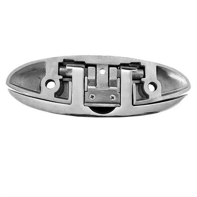 6 inch Marine boat Stainless Steel 316 Flip up Folding boat cleat