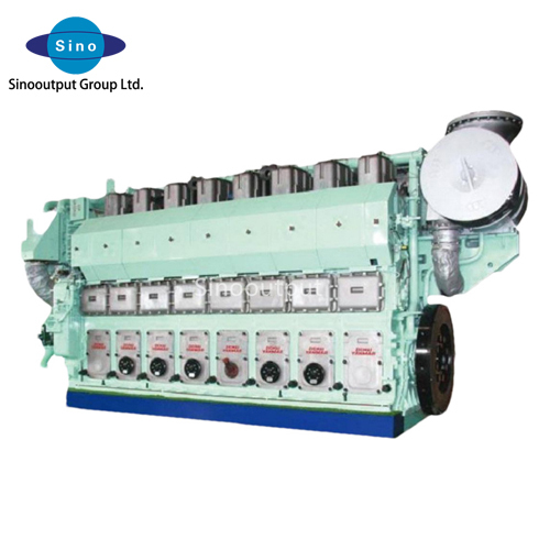 6 cylinder high power marine diesel engine Zichai ZC6270 series 650/750/800rpm marine engine 1000hp 1800hp 2000hp