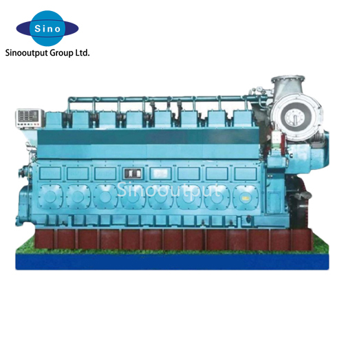 Zichai L6230 series marine engine 6 cylinder with power 490-1800hp@600-1000rpm