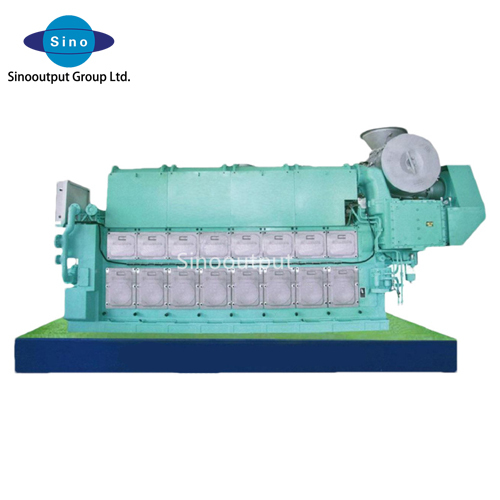 Zichai 6210 series marine engine 6 cylinder with power 540-1360hp@600-1000rpm inboard marine diesel engine