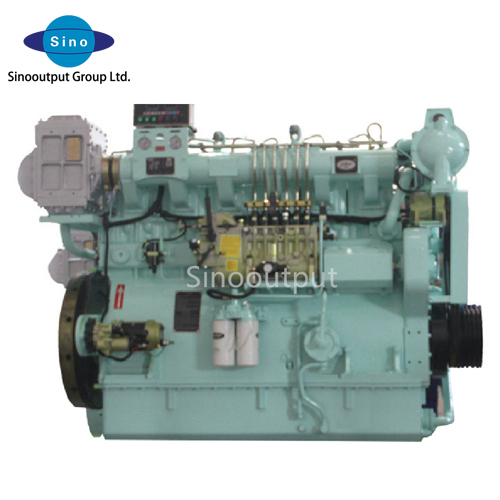 Zichai Z6180 series marine engine 6 cylinder 400-816hp high compression ratio high injection pressure inboard marine engine