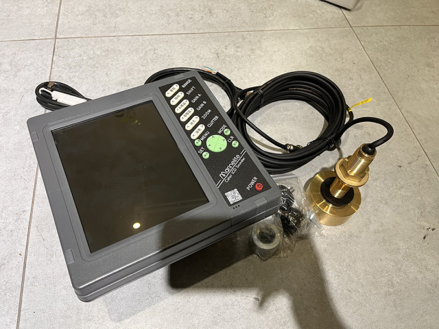 Sinooutput marine echo sounder for fishing with transducer 8" screen high measurement accuracy with CCS certificate