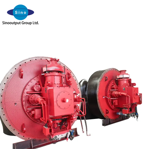 Marine azimuth thruster with single propeller SINO-ST-61 SINO-ST-135 input power 45kW 100kW diameter 500mm 800mm 3-6 blades
