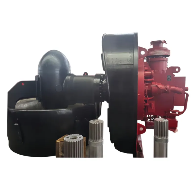 Single propeller thruster driven by diesel engine 285hp 400hp 650hp diameter 950-1150mm material and blades can be customized