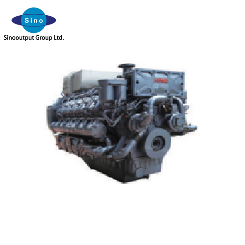 High Quality 6 7 8 9 Cylinder Diesel Engine Hechai (HND) Brand Inboard 1290-1935kw Power One Year Warranty