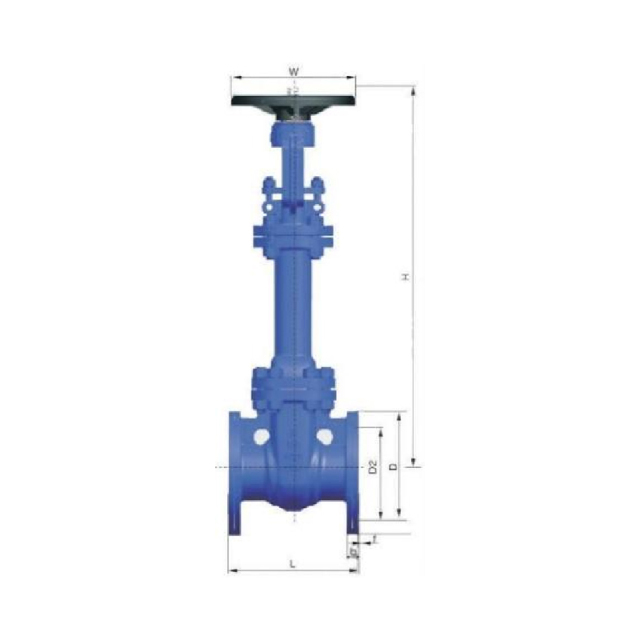 US Standard Bellows Gate Valve High Temperature & Double sealing Leak-Proof Design for Hot Oil/Steam/Cold-Hot Water Systems