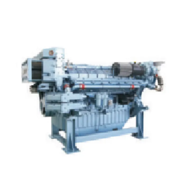 CHD314 V8 Engine for Construction Machinery 15L Displacement 4 Stroke V Type 335-390kW@2100rpm High Torque Low Noise Design