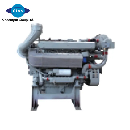 CHD314 V8 Engine for Construction Machinery 15L Displacement 4 Stroke V Type 335-390kW@2100rpm High Torque Low Noise Design