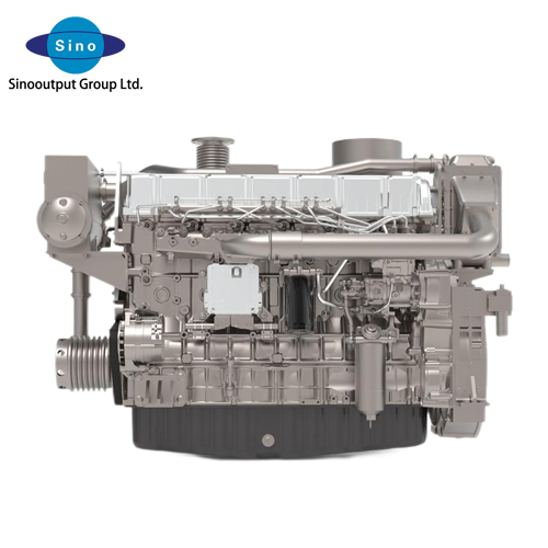 In-line Water-cooled 300-600hp Marine Inboard diesel Engine 6 Cylinder Powerful Efficient Fuel-saving Marine Engine With CE