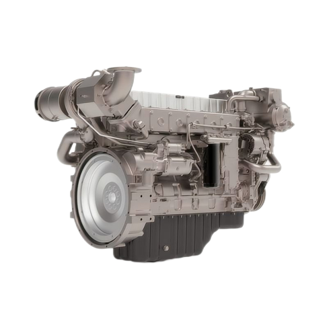 Original SDEC D Series Marine diesel Engine 200-360HP Strong Power Low Vibration and Noise for High-speed Ships In-line Type