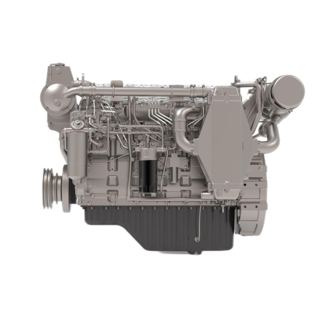 Original SDEC D Series Marine diesel Engine 200-360HP Strong Power Low Vibration and Noise for High-speed Ships In-line Type