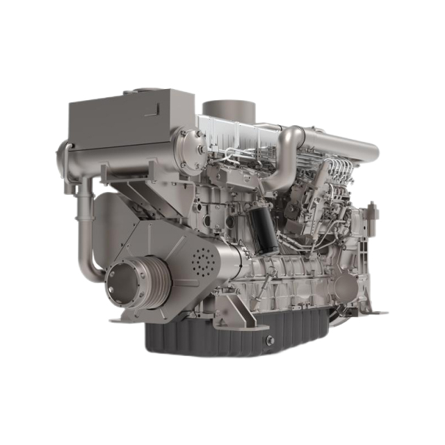 In-line Water-cooled 300-600hp Marine Inboard diesel Engine 6 Cylinder Powerful Efficient Fuel-saving Marine Engine With CE