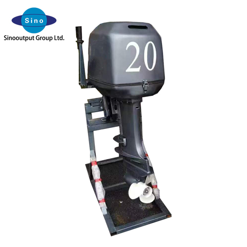 Compact 20HP 4-Stroke Marine Diesel Engine with Electric Start for Small Vessels Outboard Boat Engine