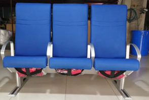 Customizable Boat Passenger Seats Marine Flame-Retardant PU or Genuine Leather Double Boat Chair OEM