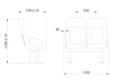 Quick-Install Folding Boat Seats Waterproof Anti-Corrosion Design PU/Leather/Fabric Options