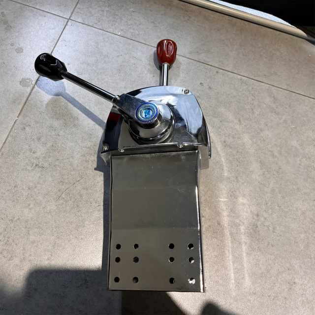 Sinooutput Best Price Stainless Steel Control Lever with Pull Throttle Line Good Quality Marine Supplies for Fishing Boat