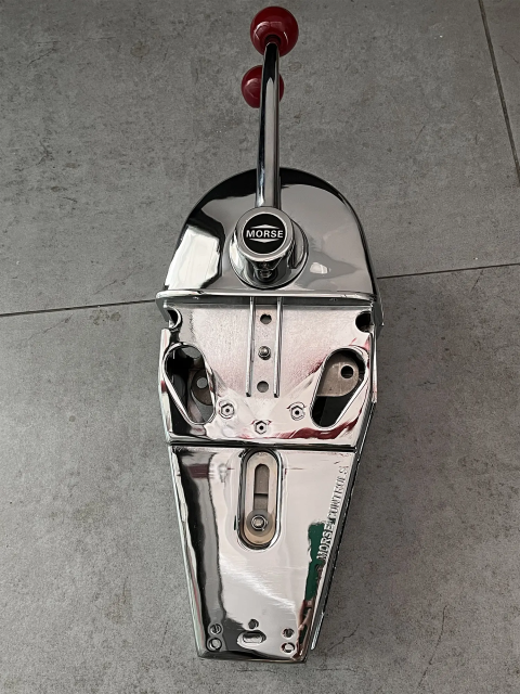 Sinooutput Best Price Stainless Steel Control Lever with Pull Throttle Line Good Quality Marine Supplies for Fishing Boat