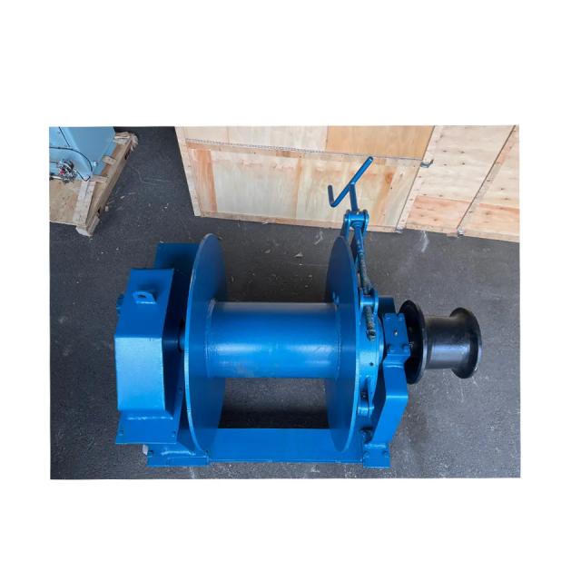 CCS Approved Sinooutput 3ton Marine Hydraulic Winch Can Be Customized with Good Quality and Quick Delivery